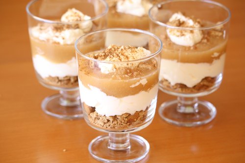 Apfel-Mascarpone Dessert – Cremig & schnell ohne Backen – Soßen Rezept – selber machen