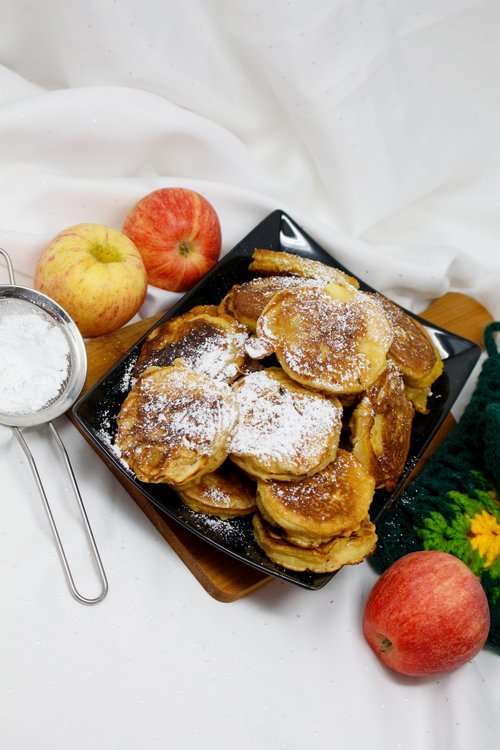 Apfelküchle Rezept – Luftig frittierte Apfelringe in Teig – selber machen