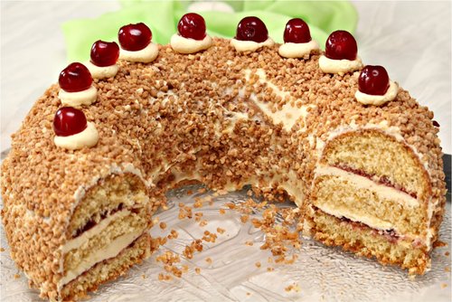 Frankfurter Kranz Rezept – Der Klassiker mit Buttercreme – selber machen