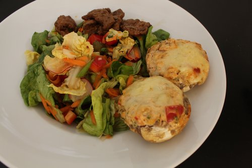 Gefüllte Champignons – Herzhaftes Fingerfood aus dem Ofen – Pasta Rezept – einfach kochen