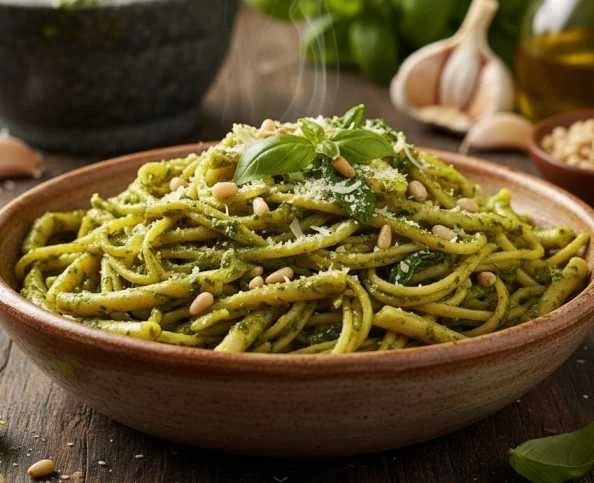 Hör auf, Pesto in heiße Pasta zu geben — so machen es echte Italiener – Pasta Rezept