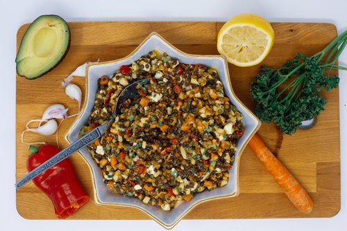 Linsensalat Rezept – Sättigend, proteinreich & lecker – einfach kochen