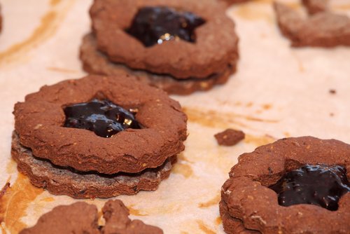 Linzer Plätzchen Rezept – Mürbe Weihnachtskekse mit Marmelade – selber machen