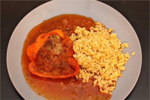 Gefüllte Paprika mit Hackfleisch – Klassiker neu entdeckt – Pasta Rezept – einfach kochen
