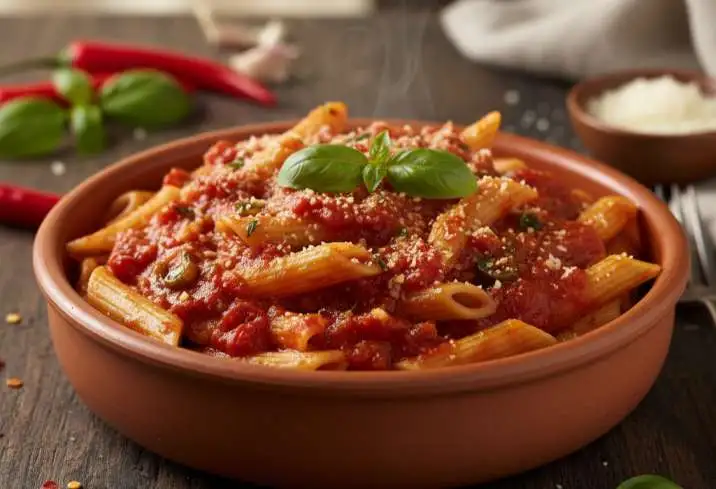 Pasta Arrabbiata: Die feurige Seele Roms – Pasta Rezept – einfach kochen