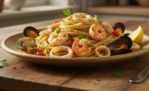 Pasta mit Meeresfrüchten: Das authentische Frutti di Mare Rezept aus Italien – einfach kochen