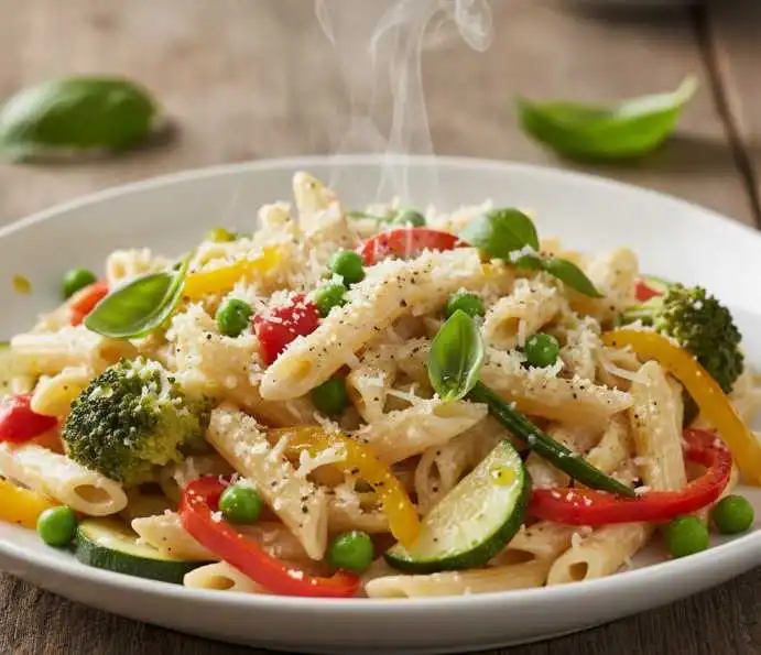 Pasta Primavera: Die Feier des Frühlings auf dem Teller – Pasta Rezept – einfach kochen