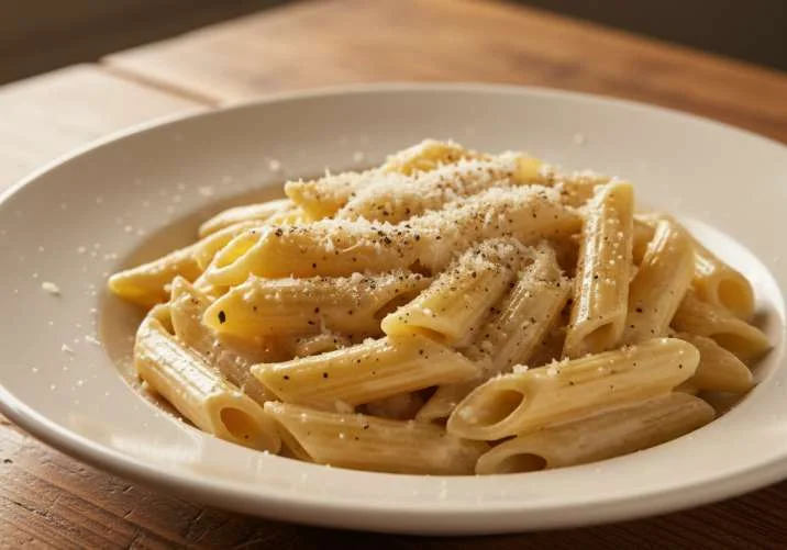 Penne Alfredo mit 4 Zutaten, das Olive Garden schlägt – Pasta Rezept – einfach kochen