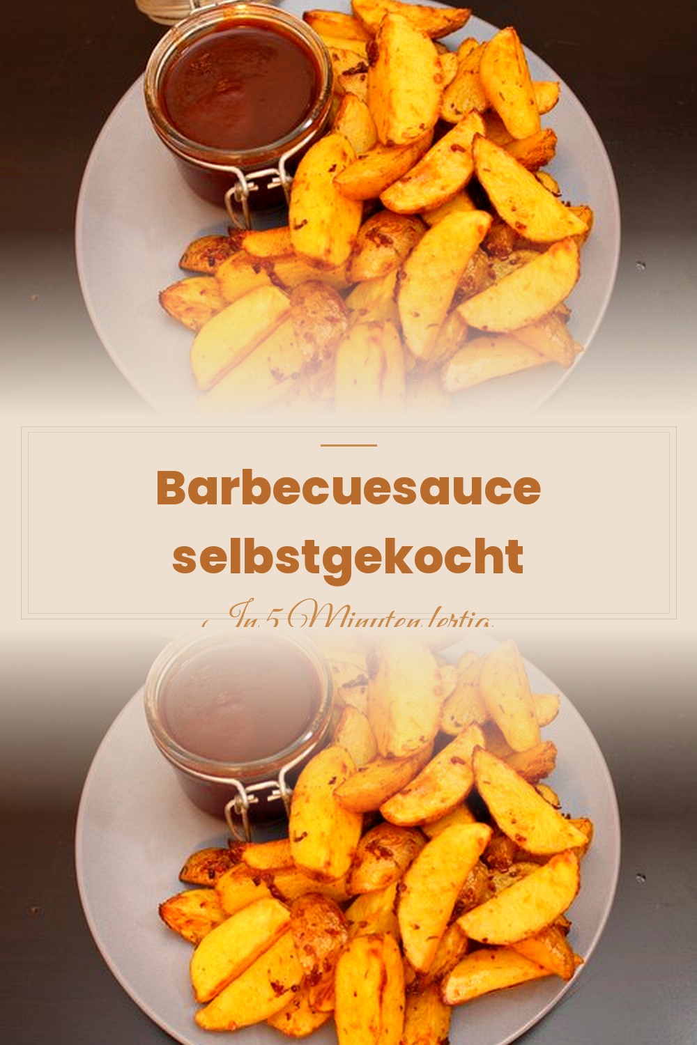 Pinterest Pin: Barbecuesauce selbst gemacht – Rauchig & würzig