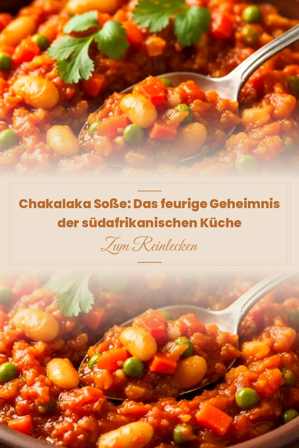 Pinterest Pin: Chakalaka Soße: Das feurige Geheimnis der südafrikanischen Küche