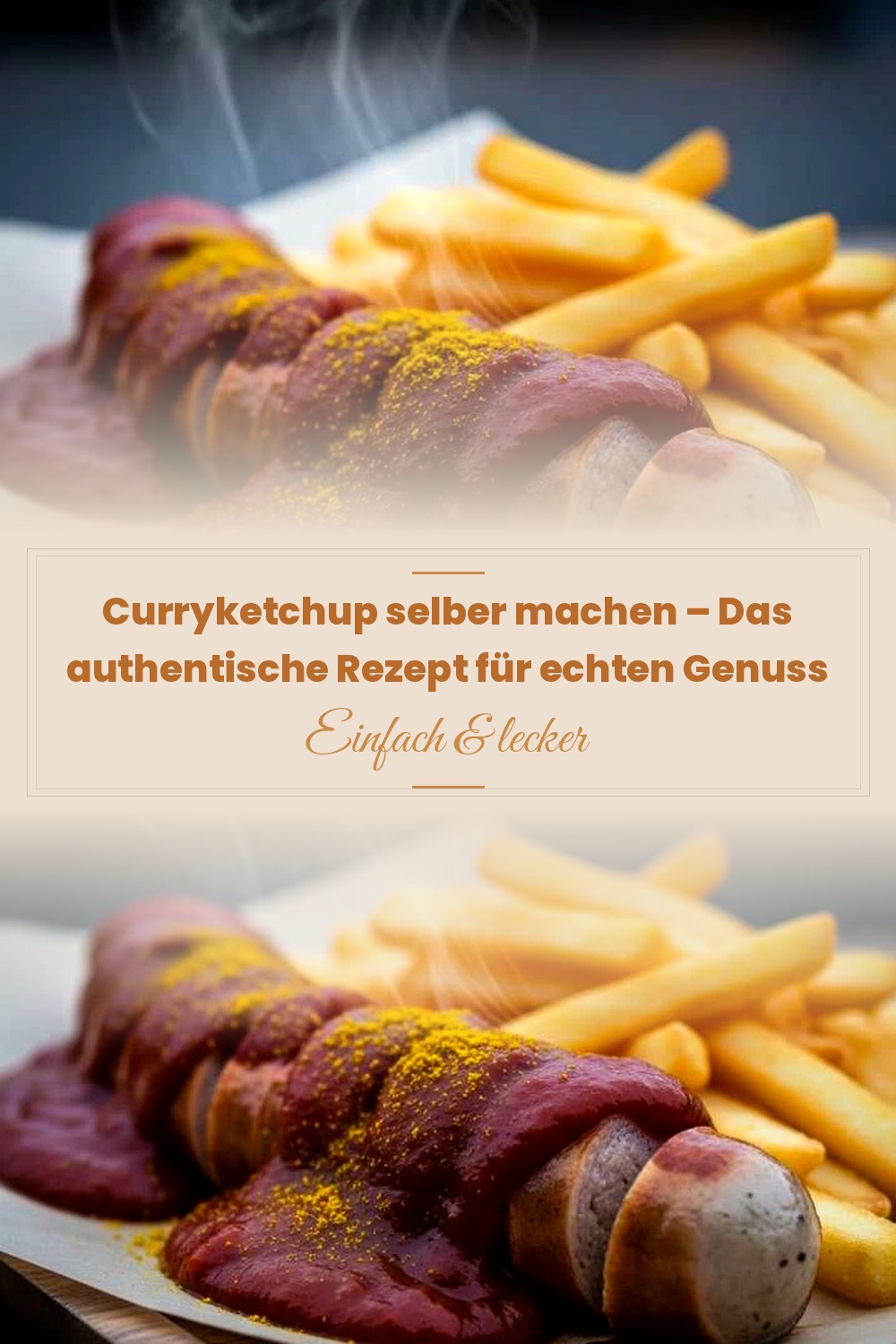 Pinterest Pin: Curryketchup selber machen – Das authentische Rezept für echten Genuss