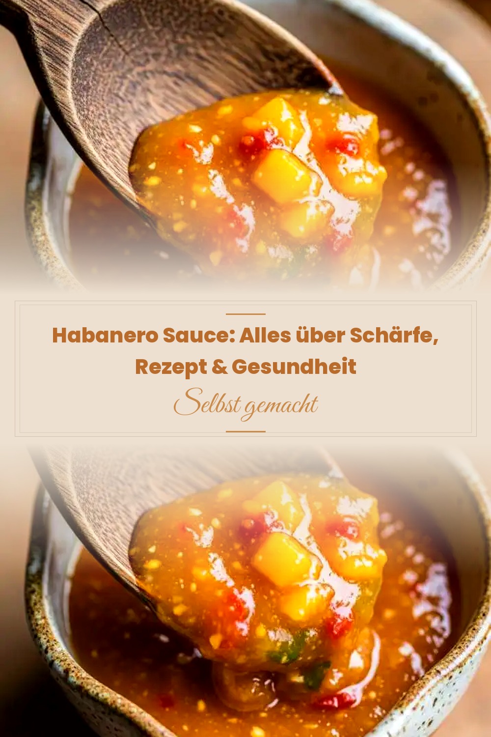 Pinterest Pin: Habanero Sauce: Alles über Schärfe, Rezept & Gesundheit