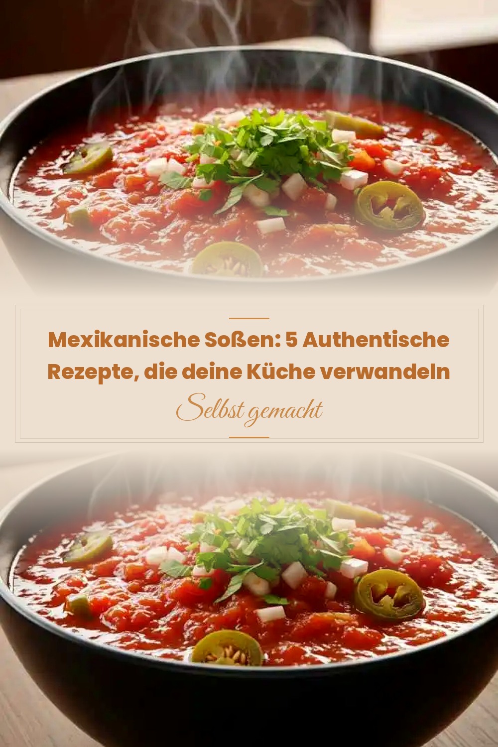 Pinterest Pin: Mexikanische Soßen: 5 Authentische Rezepte, die deine Küche verwandeln