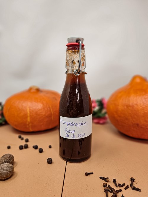 Pumpkin Spice Sirup – Herbstlicher Kaffeesirup selbst machen – Pasta Rezept