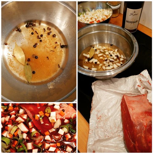 Sauerbraten Rezept – Zart geschmorter Braten mit Soße – einfach kochen