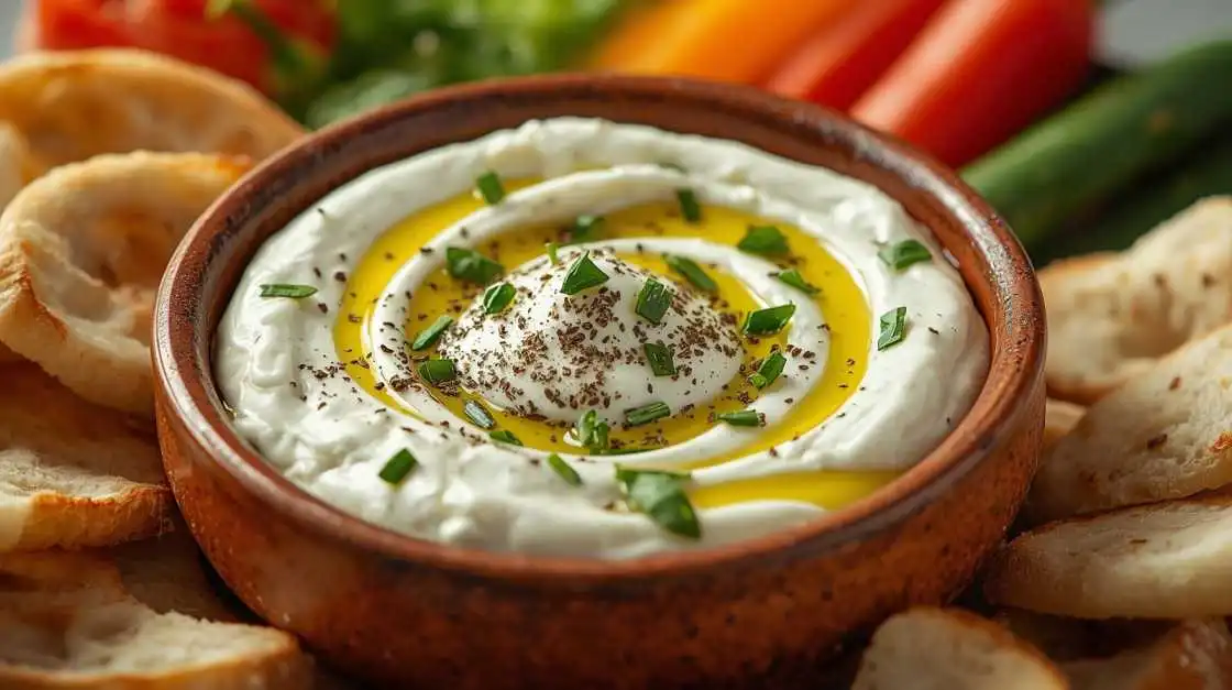Schafskäse Dip Rezept: Cremiger Feta-Dip in 10 Minuten – selber machen